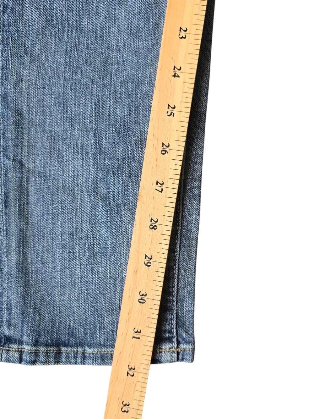 7 For All Mankind Roxanne Light Blue Skinny Jeans. Size 30 - Picture 7 of 8
